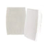 Studio Acoustics SAO300W 5" 2-Way 75W On-Wall/On-Desk/Indoor/Outdoor Speaker System - Pearl White (Paintable)