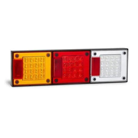 LED Autolamps 460ARWMB Stop/Tail/Indicator/Reverse Reflectors Lens 1.2m Cable