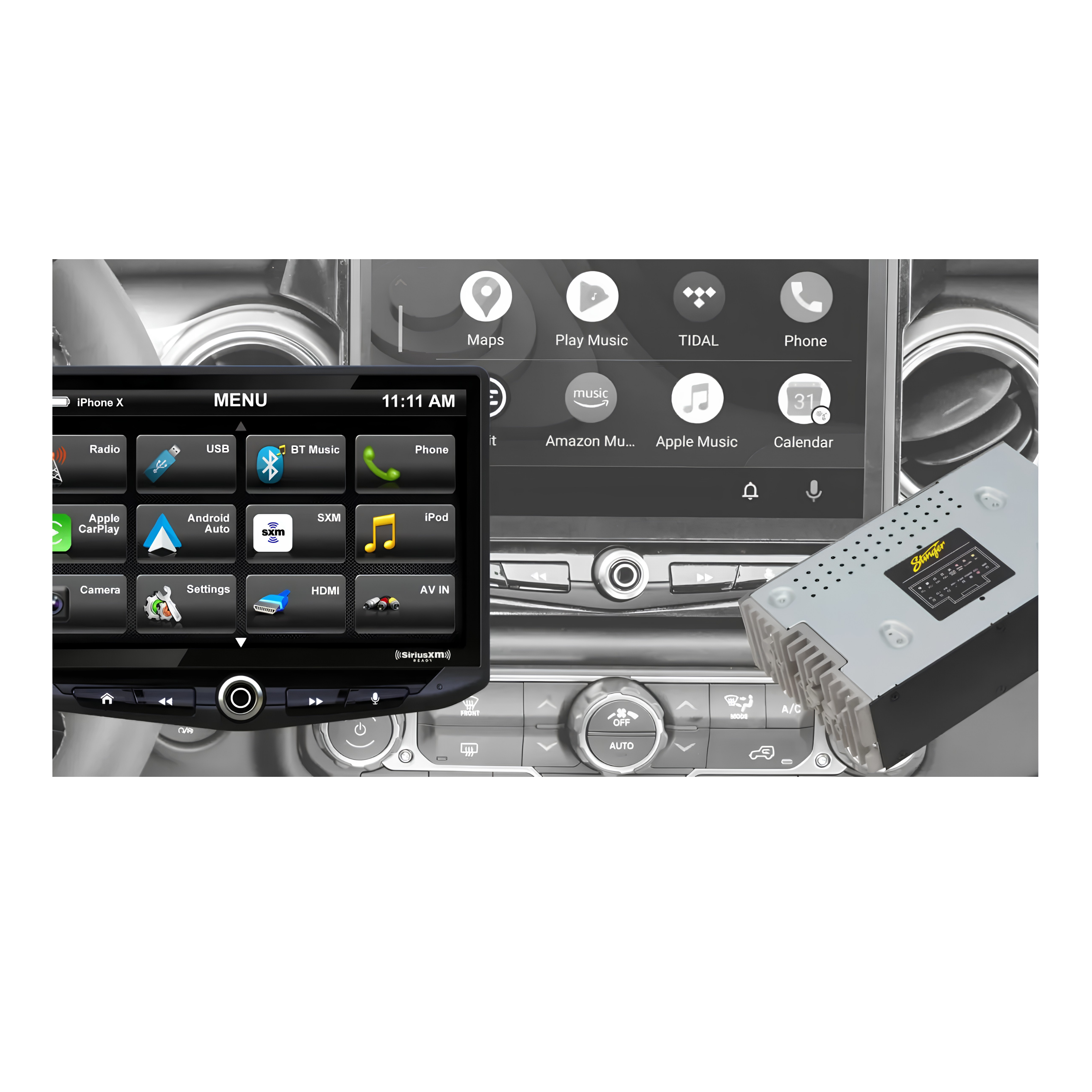 Stinger SRP-NI003H HEIGH10 Infotainment Kit To Suit Nissan Navara