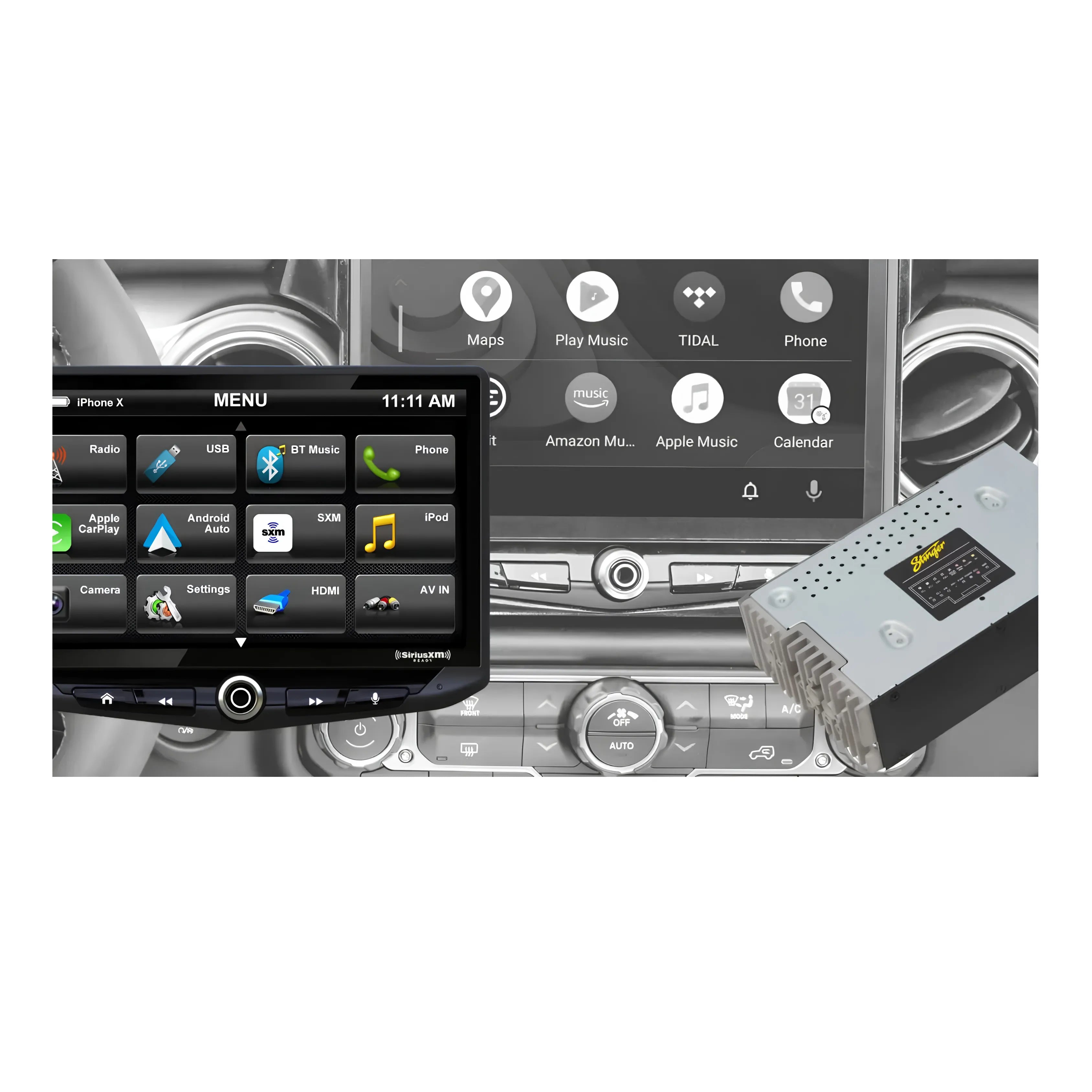 Stinger SRP-NI003H HEIGH10 Infotainment Kit To Suit Nissan Navara
