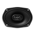 Front view of an oval speaker without a grille, showing the black cone and ORION tweeter bridge