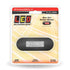 LED Autolamps 86BRM 12/24V Rear End Outline Marker Lamp Clear Lens Coloured LEDs Black Steel Bezel Blister Pack