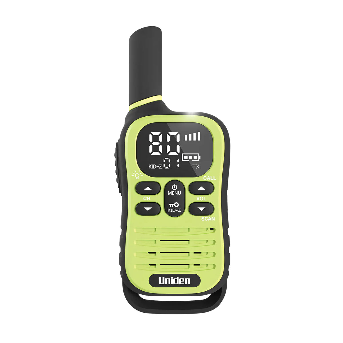 UNIDEN UH45-5 MAX - Ultra-Compact UHF Radio Five Pack with Kid-Zone Plus and USB-C Charging