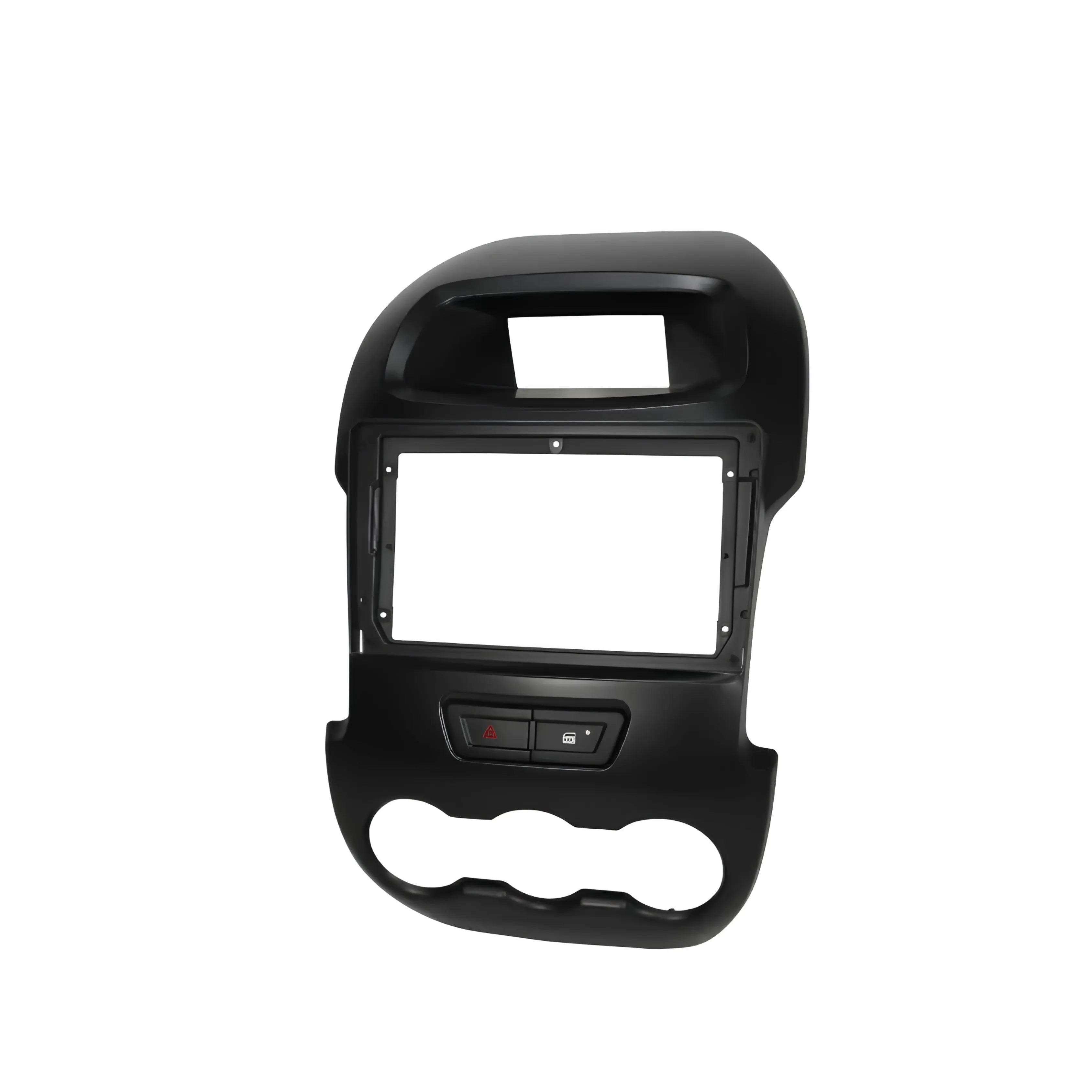 Stinger SF9-FD04 Ford Ranger 2011-2015 PX MK1 9 Inch Trapezoid Head Unit Fascia Black Non-Navigation