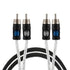 Auto-Connect AC-RCAL32 2M 2-Channel Low-Level Twisted RCA Cable