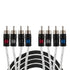 Auto-Connect AC-RCAL3554 5.5M 4-Channel High-Grade Twisted RCA Cable