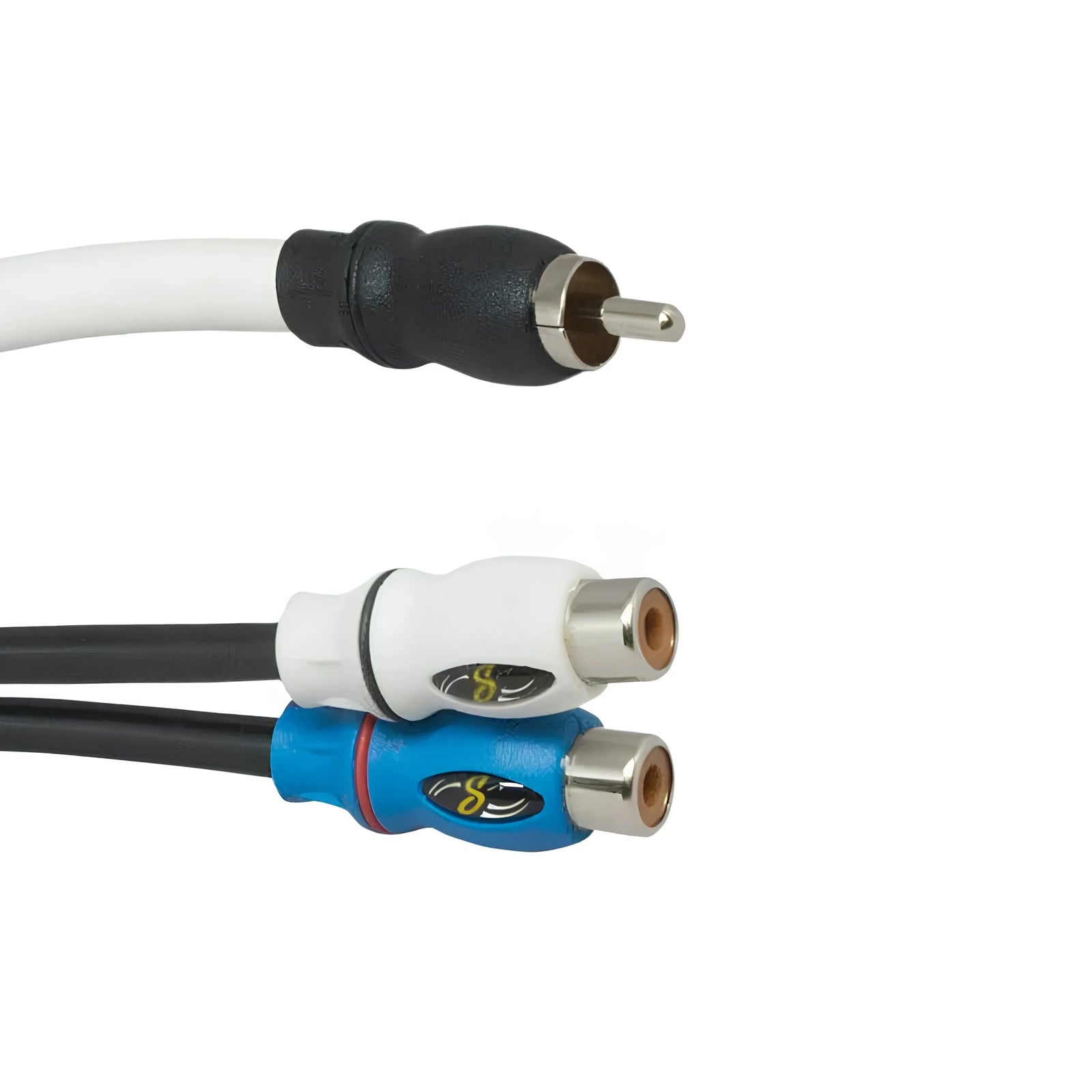 Stinger SMRCAYF PowerSports Female Y Splitter RCA Lead