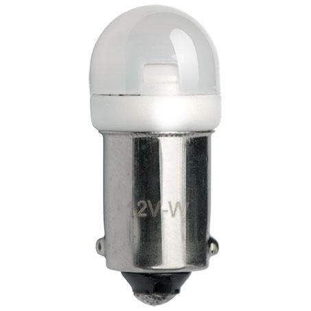 JW Speaker 990147 12V 4W BA9s LED Bayonet Globe 6000K Twin Pack