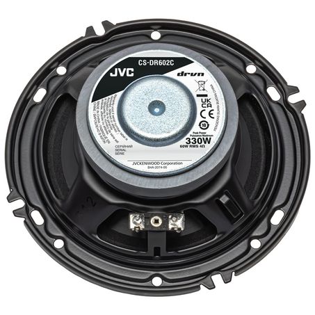 JVC CS-DR602C 6 Inch Component Speakers 330W Peak 60W RMS Pair