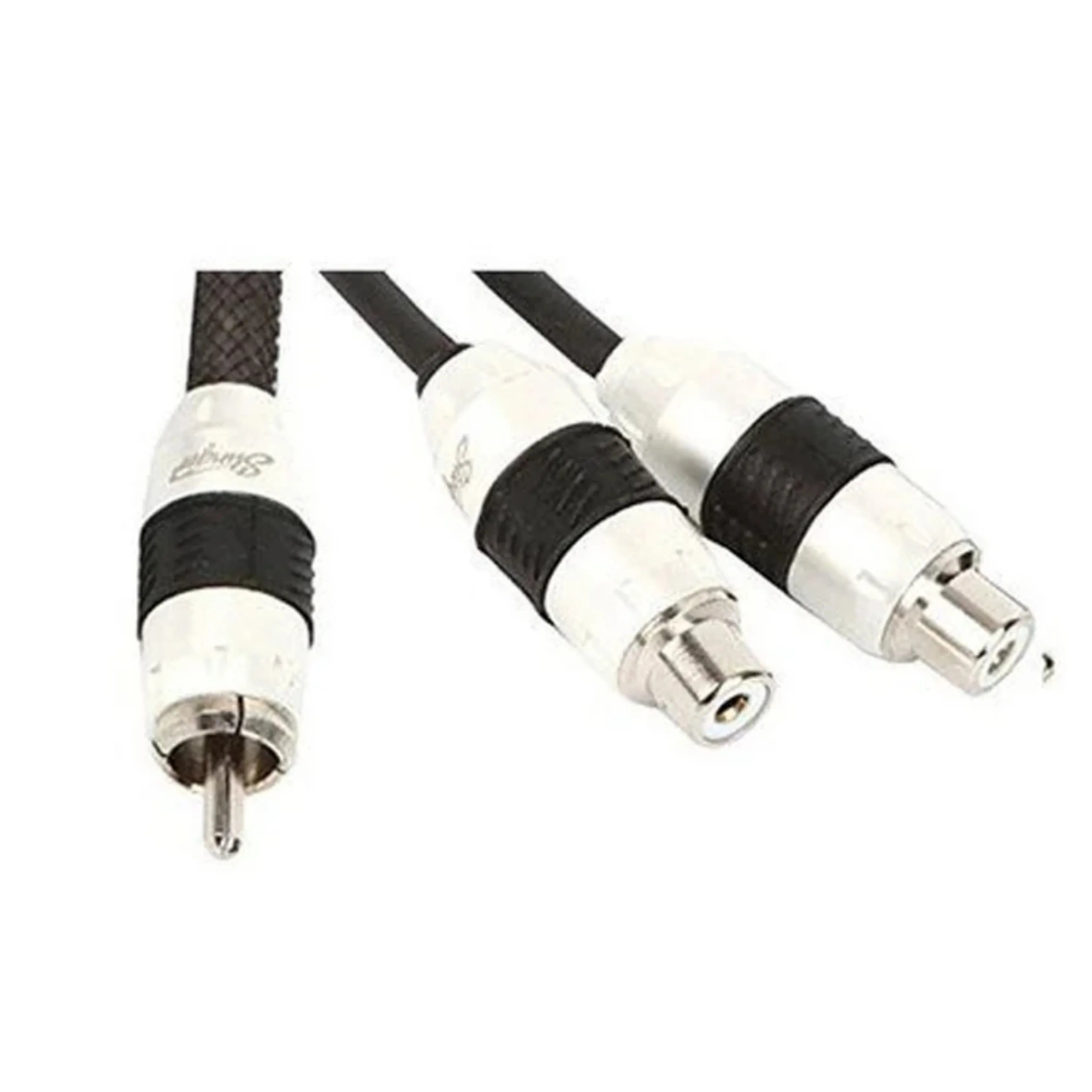 Stinger SI82YF 8000 Series RCA Y-Splitter 2 Female to 1 Male