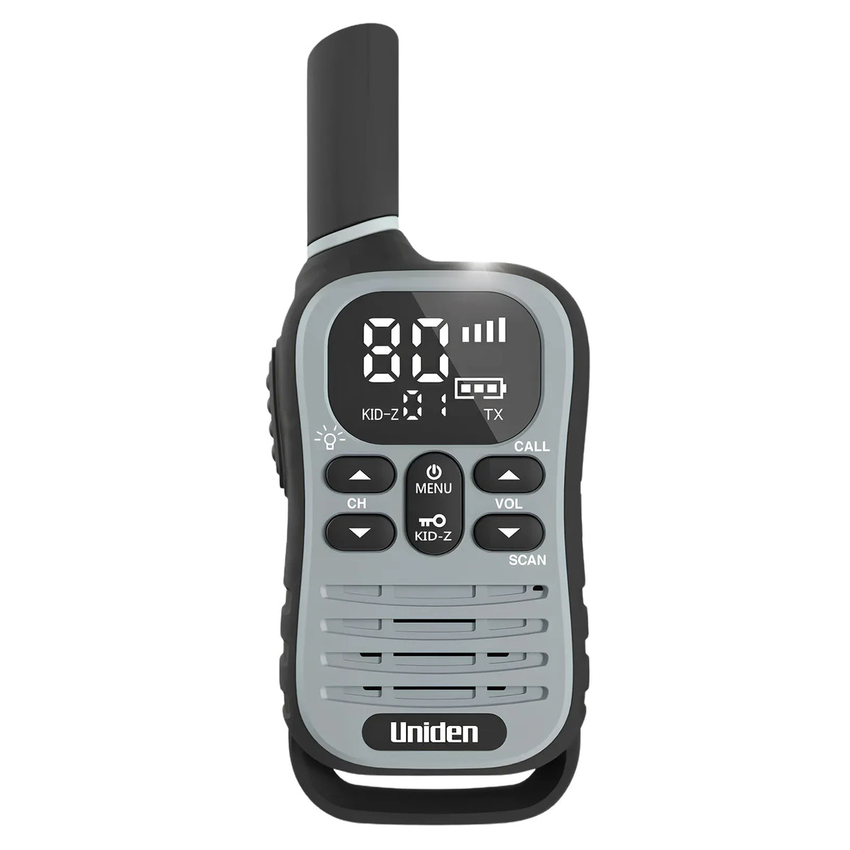 UNIDEN UH45-5 MAX - Ultra-Compact UHF Radio Five Pack with Kid-Zone Plus and USB-C Charging