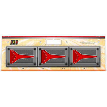 LED Autolamps 595CARWM Stop/Tail/Indic/Rev Lamp/Diffused Tail Function