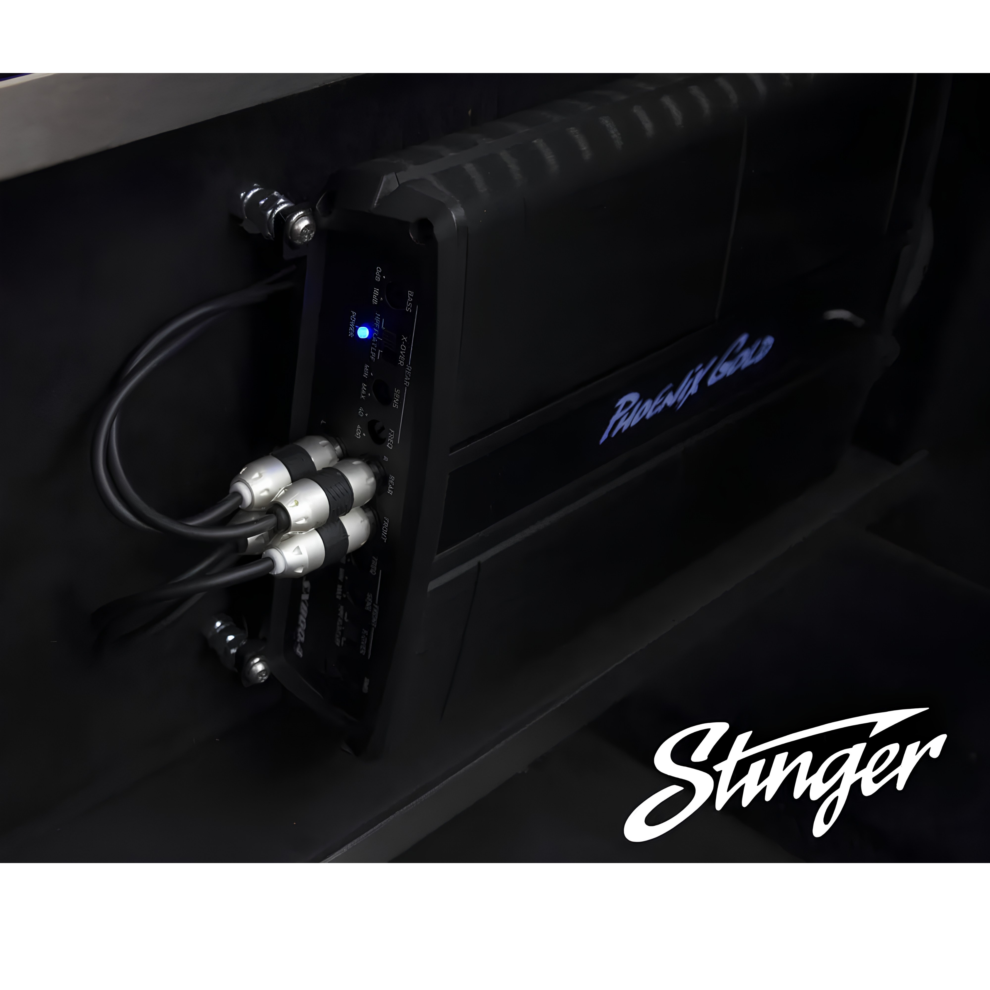 Stinger SI823 8000 Series 2 Channel RCA Cable 3ft
