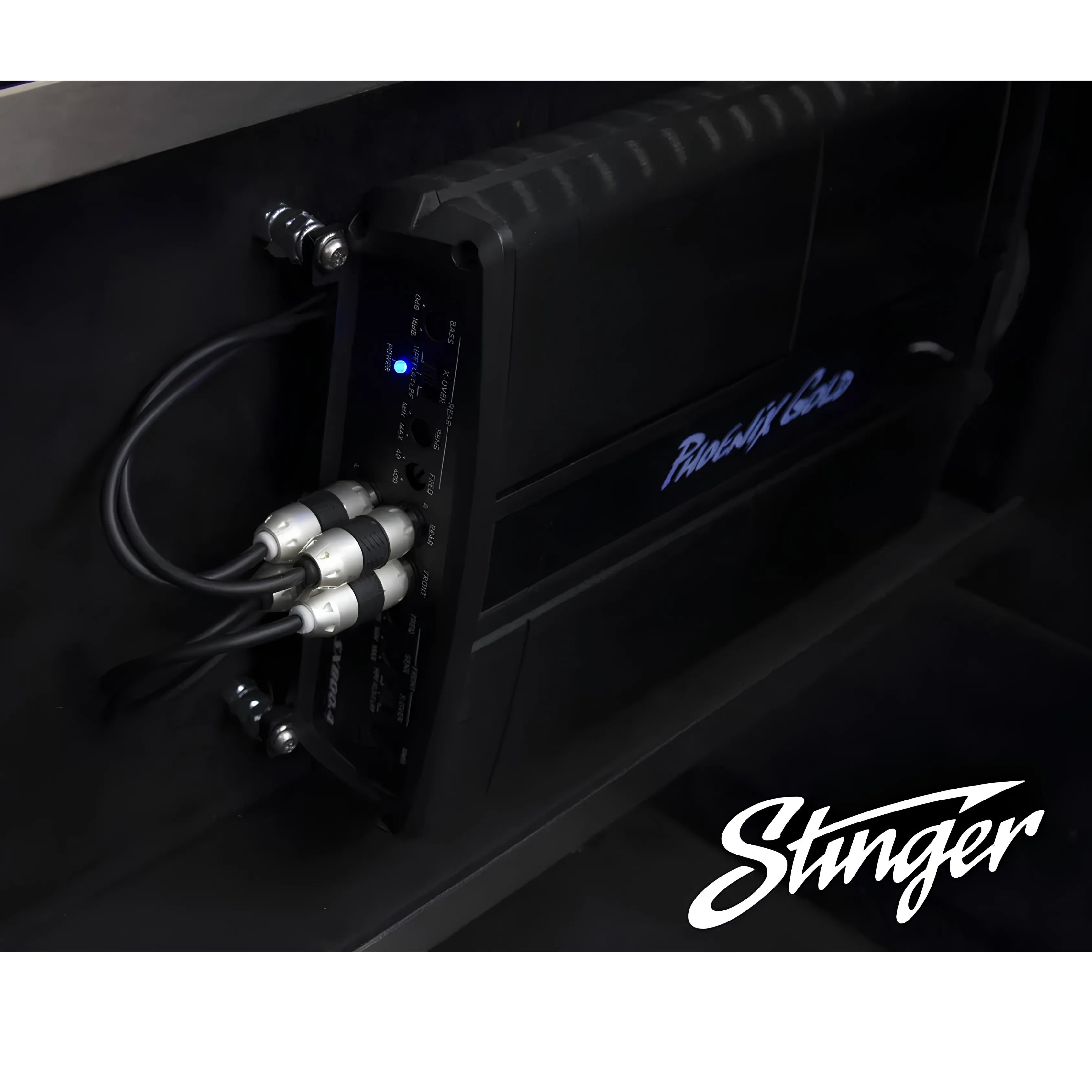 Stinger SI823 8000 Series 2 Channel RCA Cable 3ft