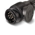 Narva 82285BL | 13 Pin Euro to 7 Pin Flat Trailer Socket Heavy-Duty Adapter for Caravans & Trailers