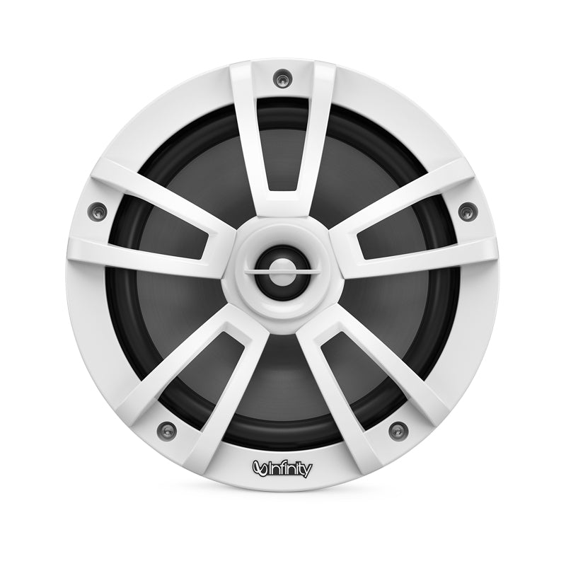 Infinity 822MLW 8" Two-Way Marine Audio Multi-Element Speaker - White