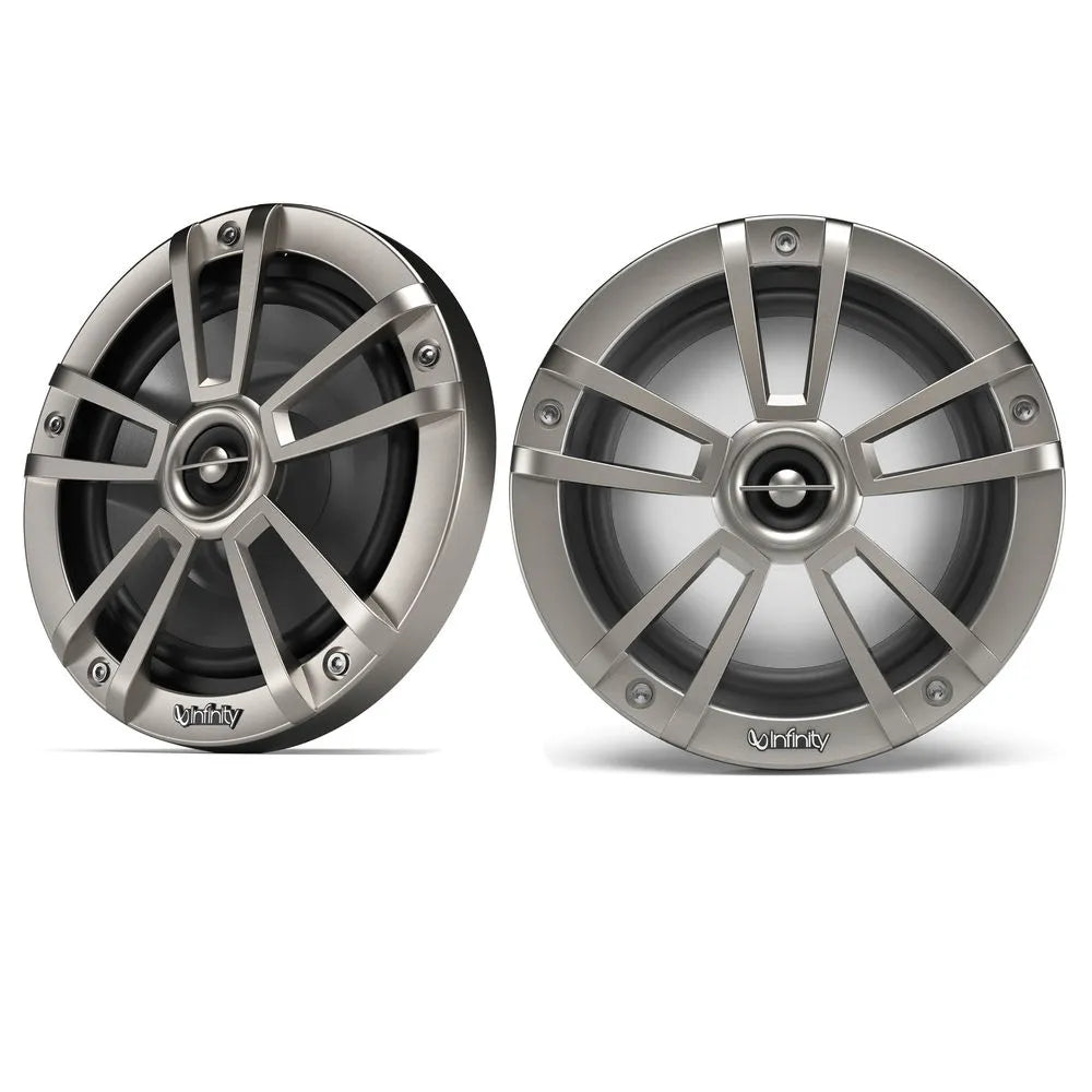 Infinity 822MLT 8" Two-Way Marine Audio Multi-Element Speaker - Titanium