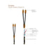 Stinger XI3217 X3 Series 2-Channel RCA Interconnect 17ft