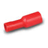 Hella 8522 | Crimp Terminal | Female Bullet Red Terminal Entry 3mm Vinyl 100 Pce