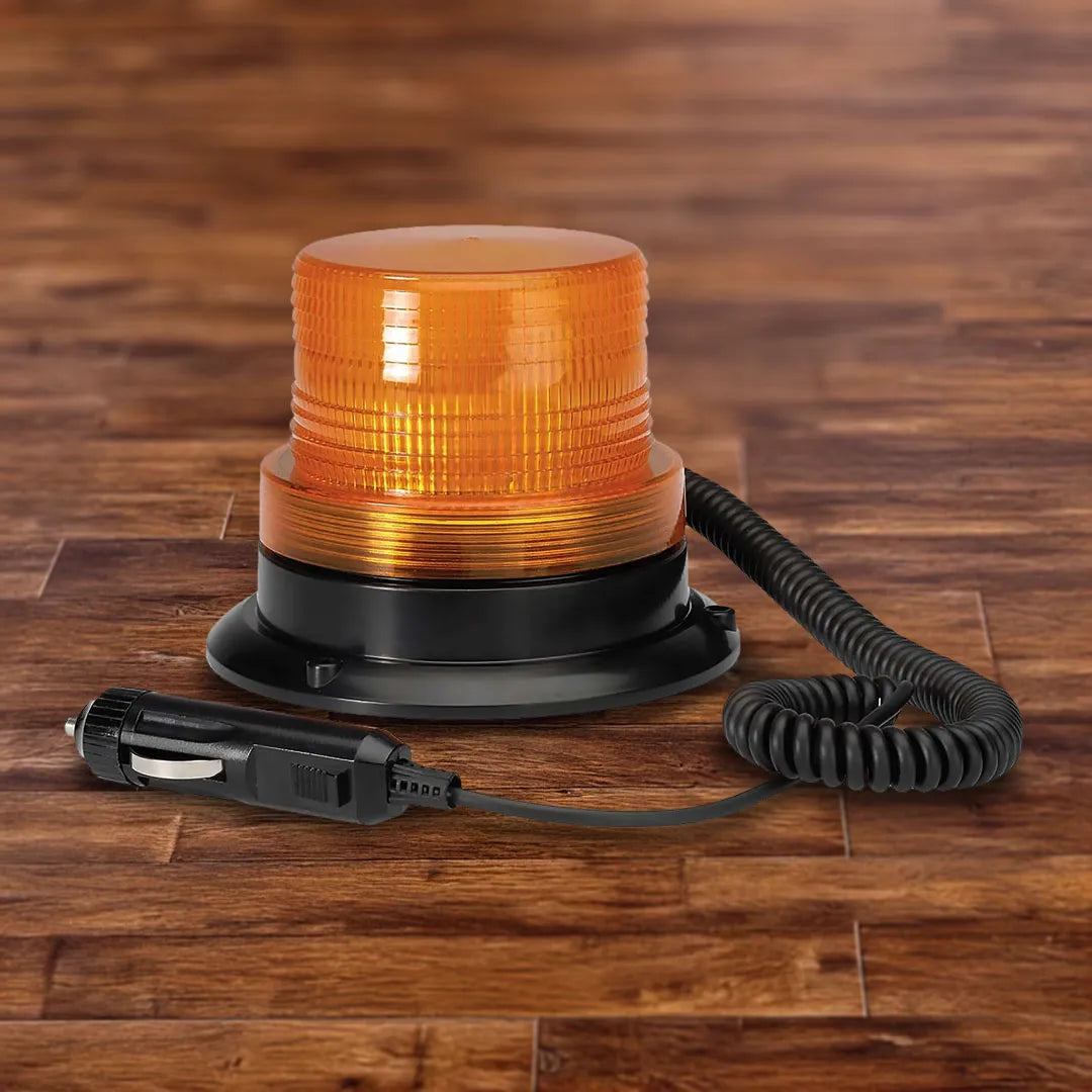 Narva 85369A Guardian LED Quad Flash Strobe/Beacon Amber 12-80V 2.5m Spiral Cord