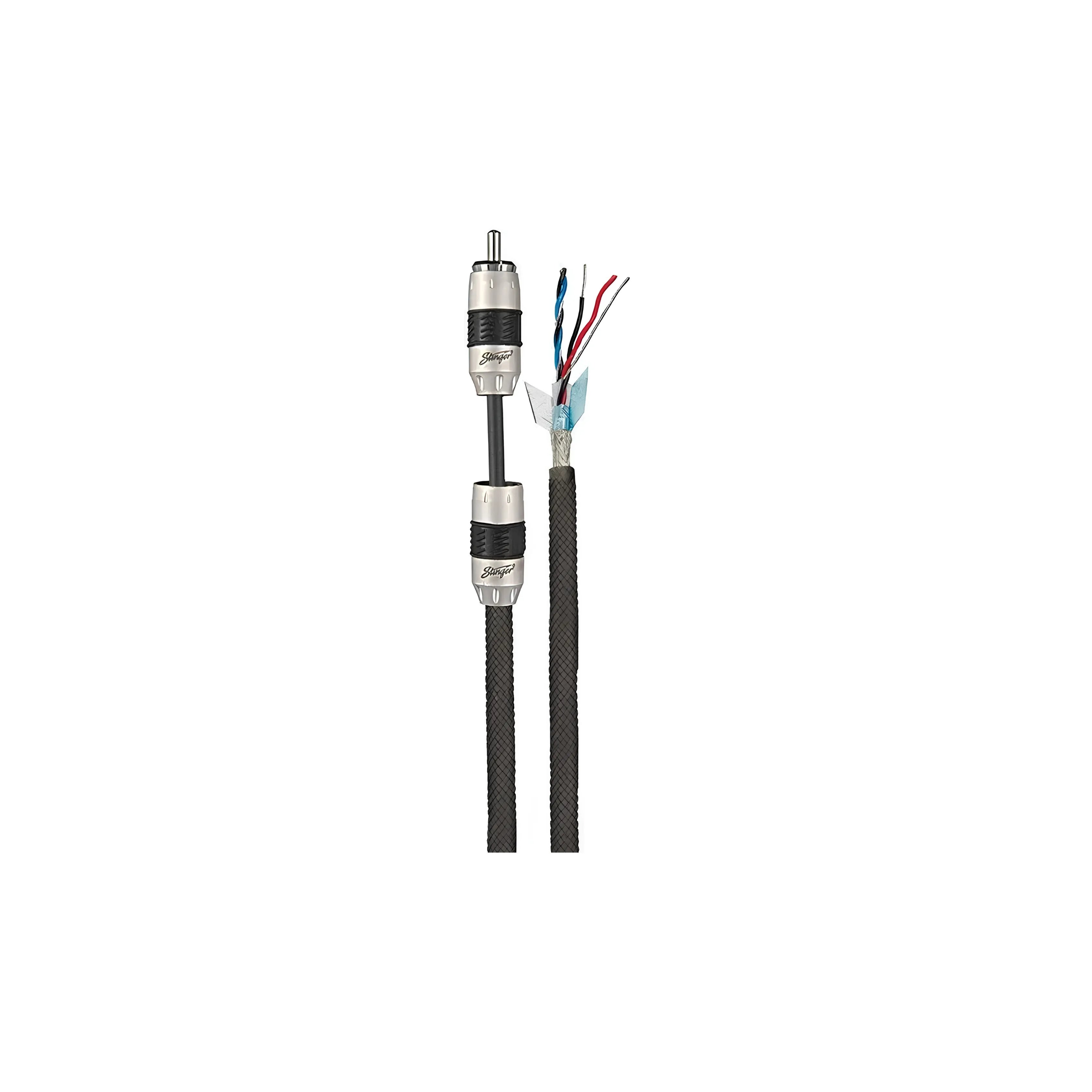 Stinger SI8212 8000 Series 2-Channel Triple Shielded RCA 12ft