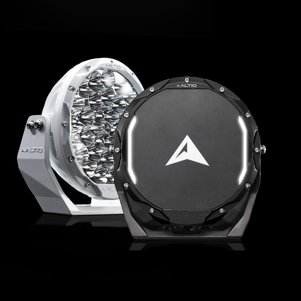 ALTIQ rg-cosmo85 Rogue 8.5" Mk3 LED Driving Lights | Customizable Hybrid Beam