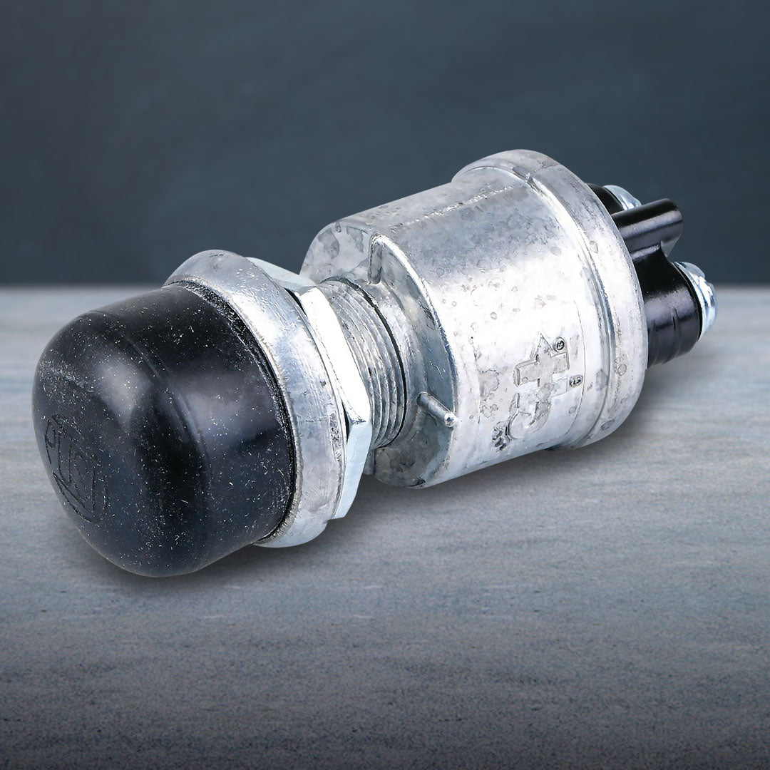Cole Hersee 90030BL | 35A at 12V Switch | Push Button