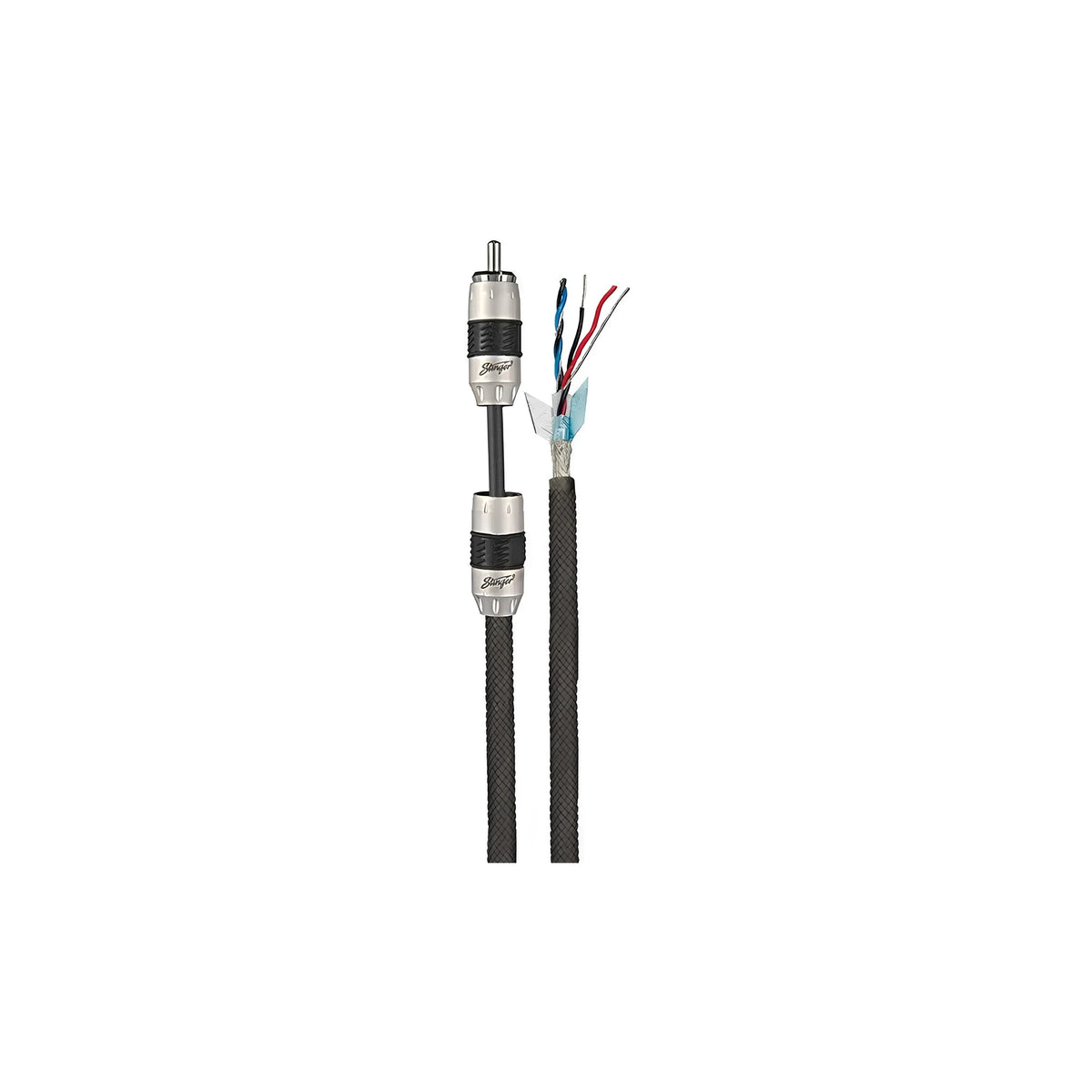 Stinger SI8217 8000 Series 2-Channel Triple Shielded RCA 17ft
