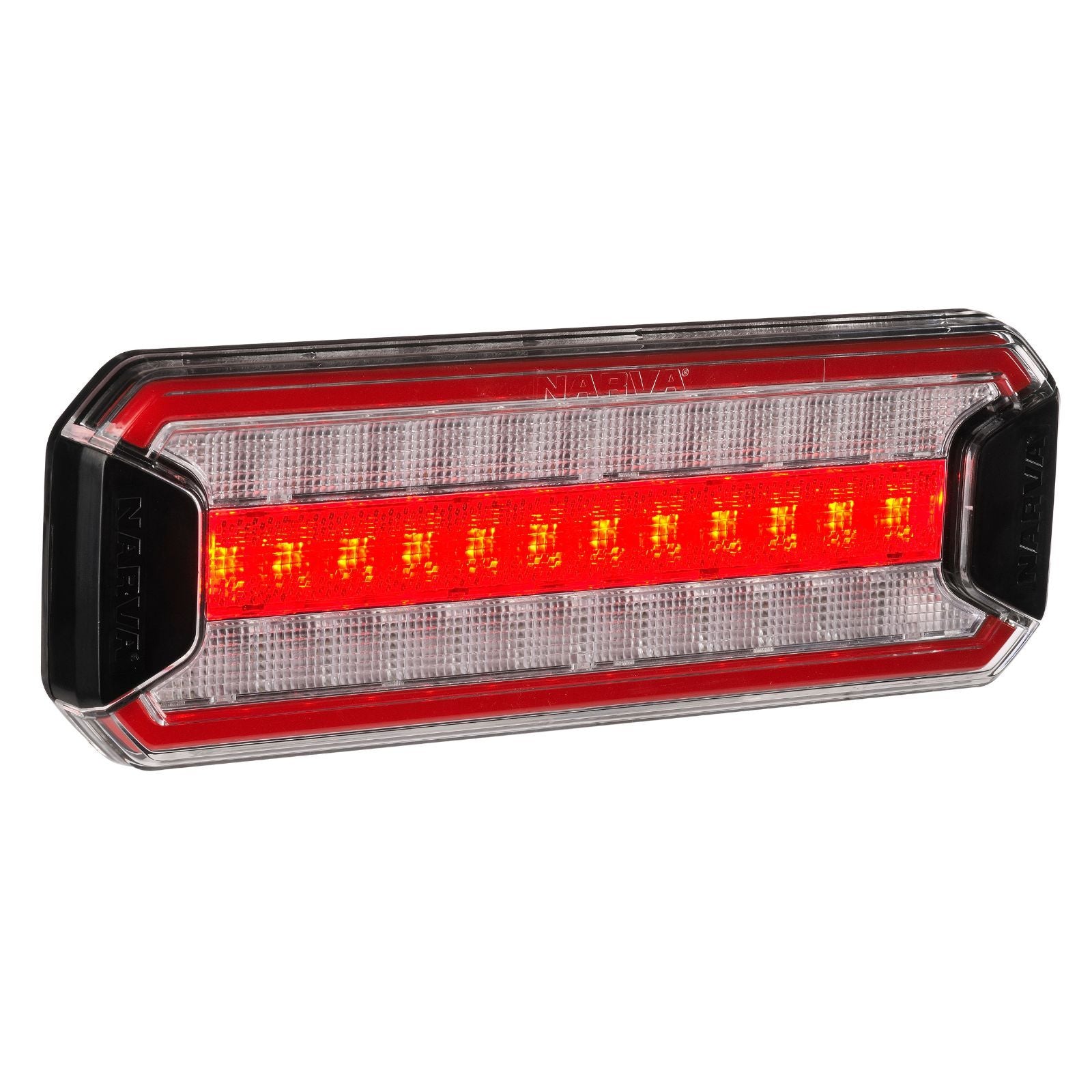 Narva 97202 Model 72 Rear Stop/Tail/Indicator Lamp With In-Built Retro Reflector, With 0.5M Of Cable