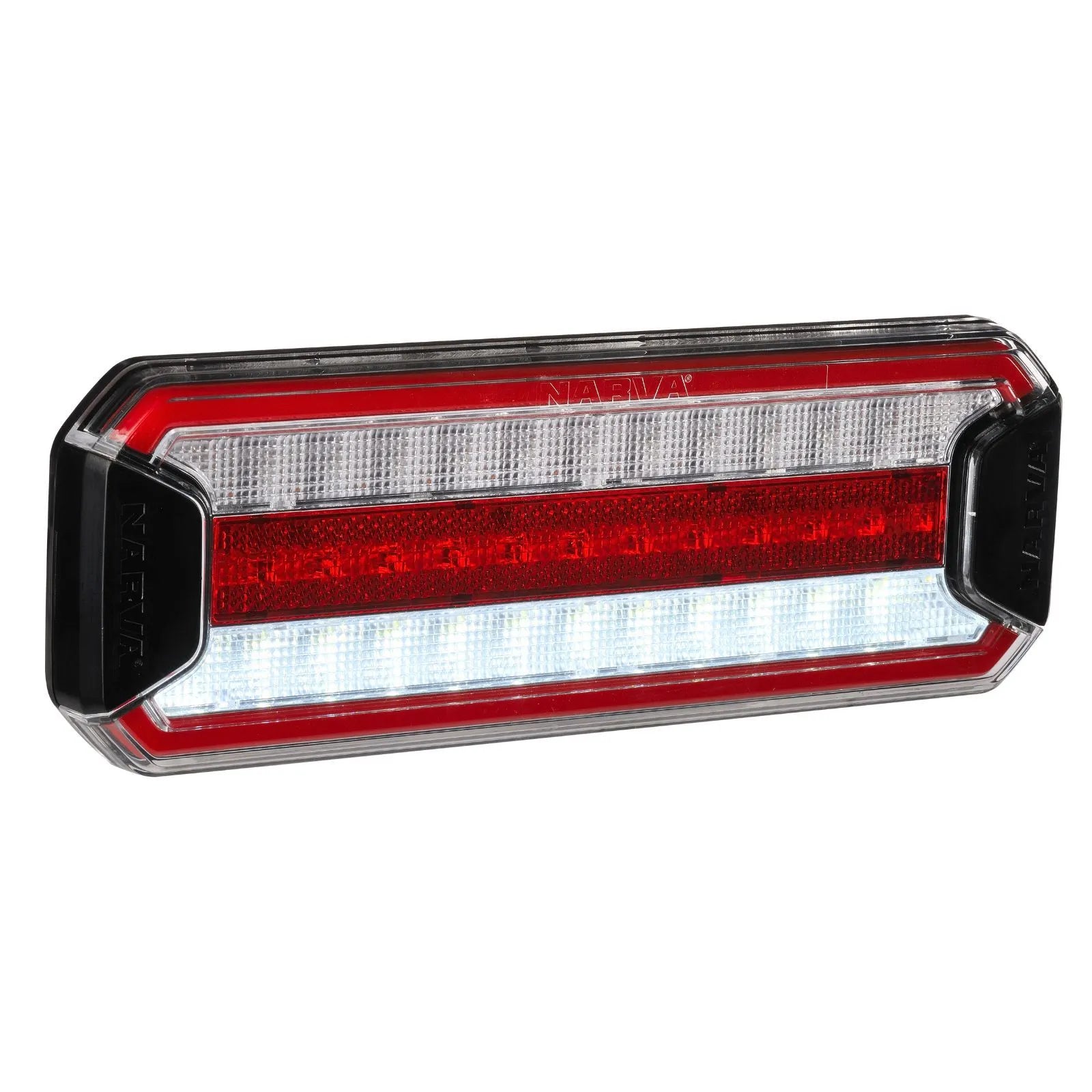 Narva 97210 Model 72 Rear Stop/Tail/Indicator/Reverse Lamp With In-Built Retro Reflector, With 0.5M Of Cable