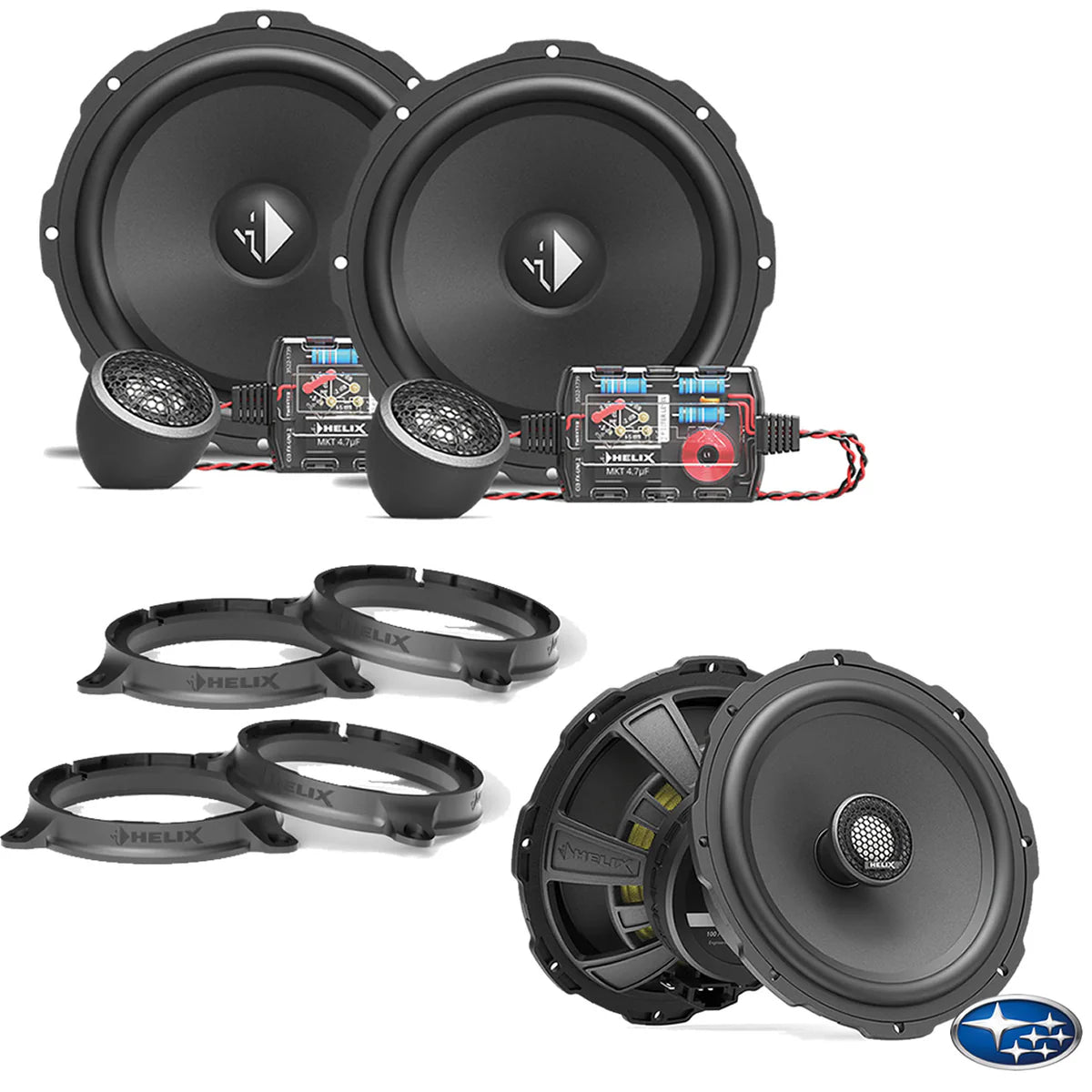 HELIX Ci3 Speaker Upgrade Package 6.5" Component System - Subaru Levorg