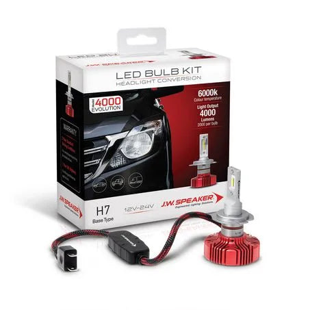 J.W. Speaker 990007 H7 LED Headlight Conversion Kit