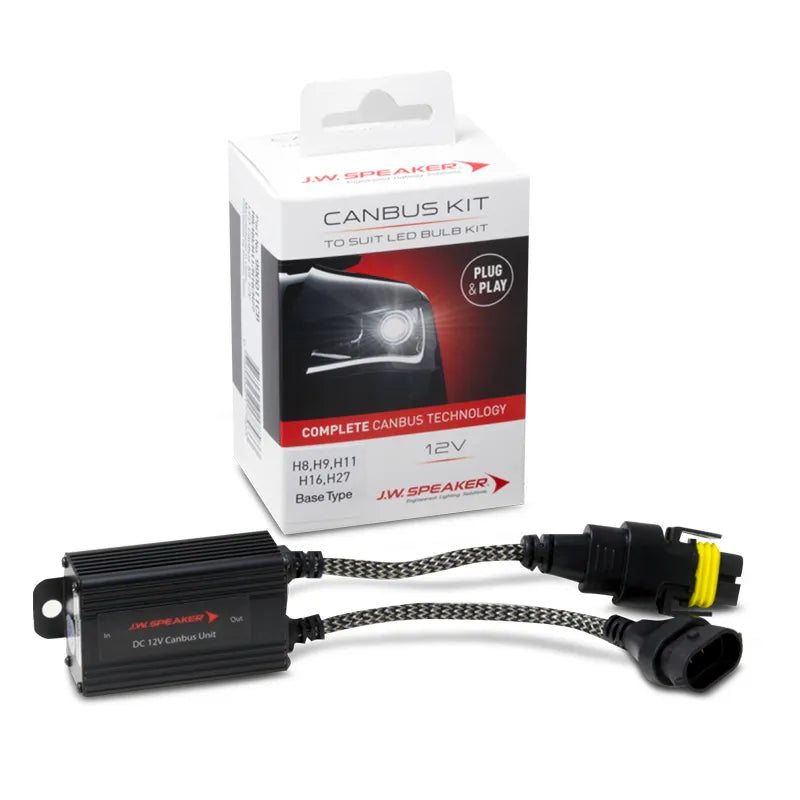JW Speaker 990011CB 12V H8/H9/H11/H16/H27 CAN/RES Kit