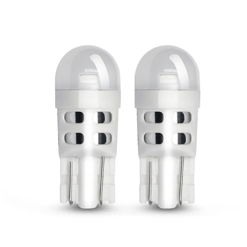 J.W. Speaker 990110 12V Base T10 Type W5W LED Wedge Globe Bulb - Twin Pack