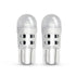 J.W. Speaker 990110 12V Base T10 Type W5W LED Wedge Globe Bulb - Twin Pack