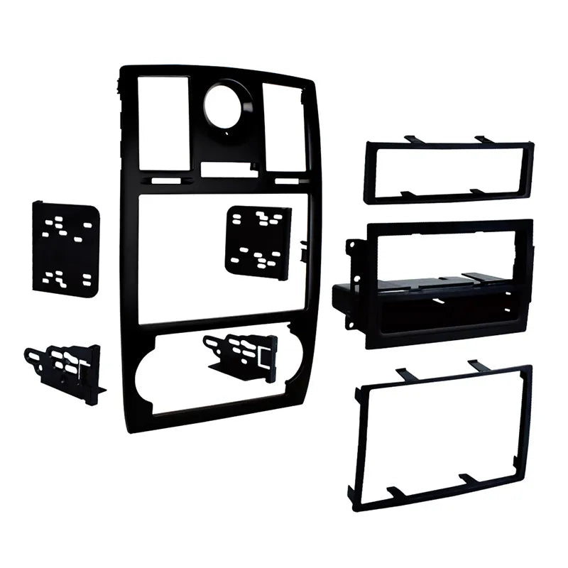 Aerpro 996516B Single/Double DIN Matte Black Facia Kit Suit Chrysler 300C 2005 - 2008