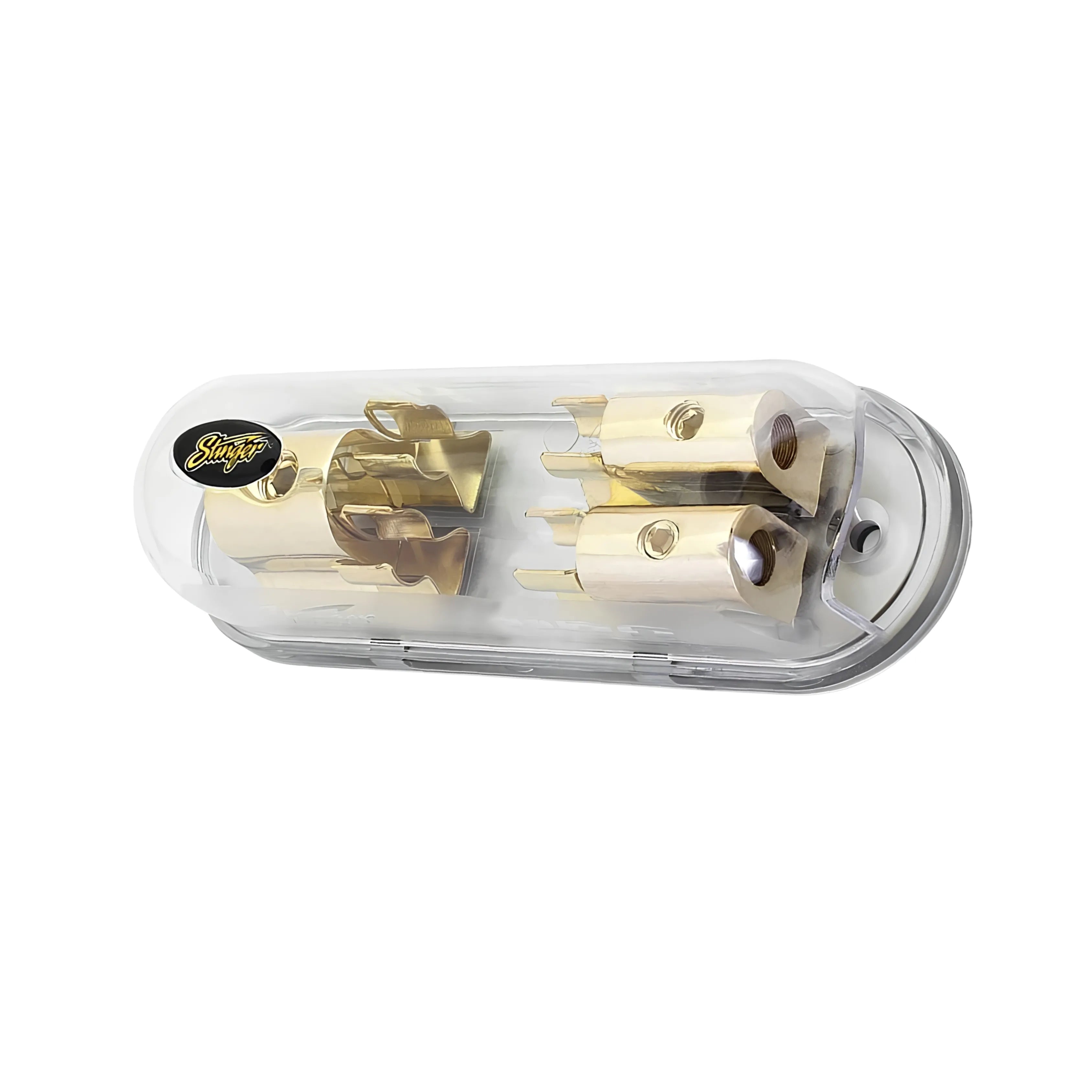 Stinger SPD8120 4GA - 8GA Gold AGU Fused Distribution Block