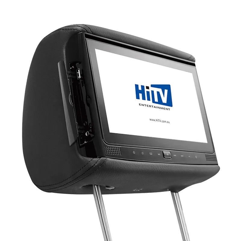 HiTV 9V DVD V Series 9" Rear Seat In-Car Entertainment Headrest - Single