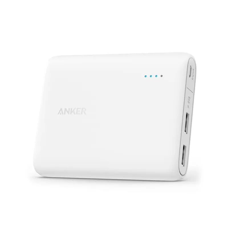 Anker A1215H21 13000mAh iPhone/iPad/Samsung Galaxy Portable Charger - White