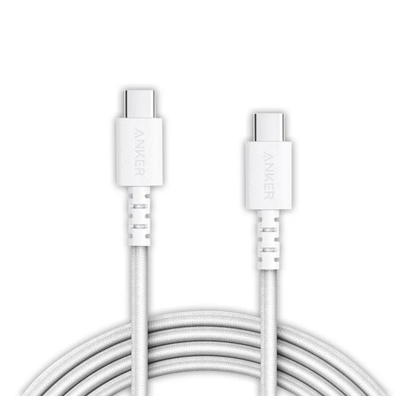Anker A8033T21 PowerLine Select+ 1.8m USB-C to USB-C 2.0 - White