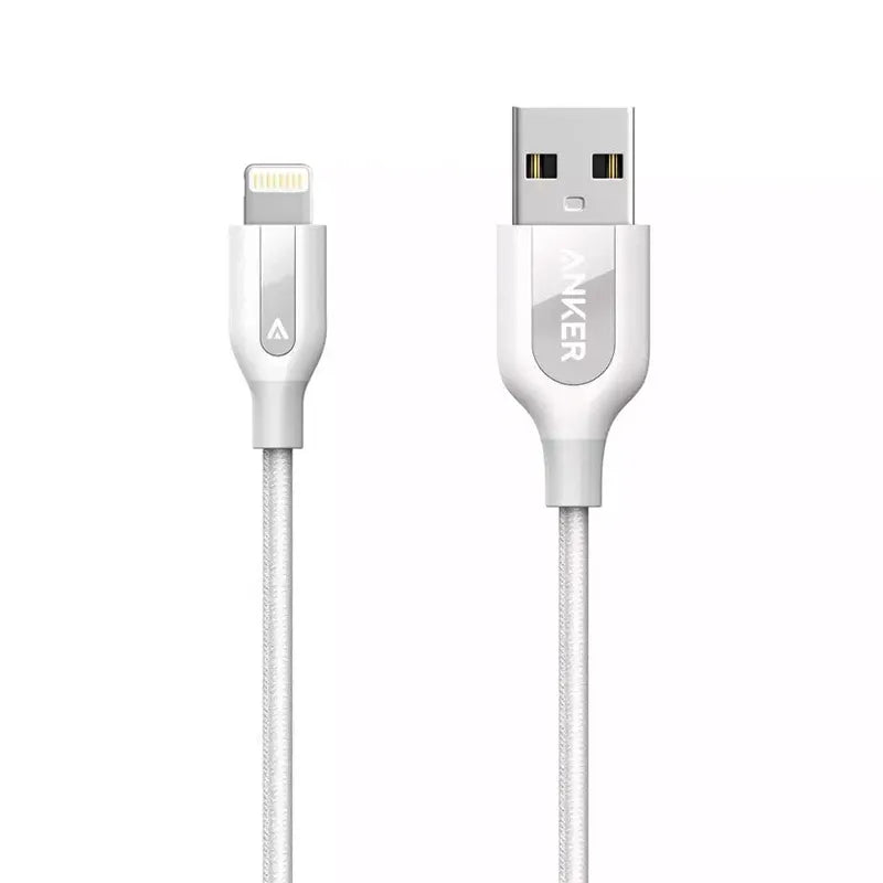 Anker A8121H22 PowerLine+ Lightning 0.9m iPhone/iPad Fast Charging Cable - White