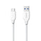 Anker A8163H21 PowerLine 0.9m MacBook/Android USB-C to USB 3.0 Cable - White