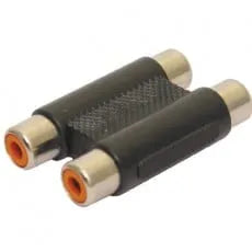 DNA AAR104 2 RCA Female To 2 RCA Female Audio Adaptor - 1 Pack