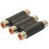 DNA AAR108 3 Female RCA To 3 Female RCA Inline Joiner