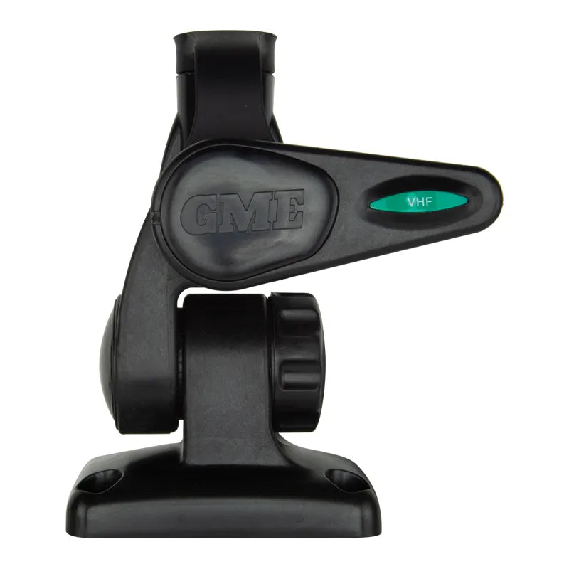 GME ABL012B Black Double Swivel Rectangular Antenna Base