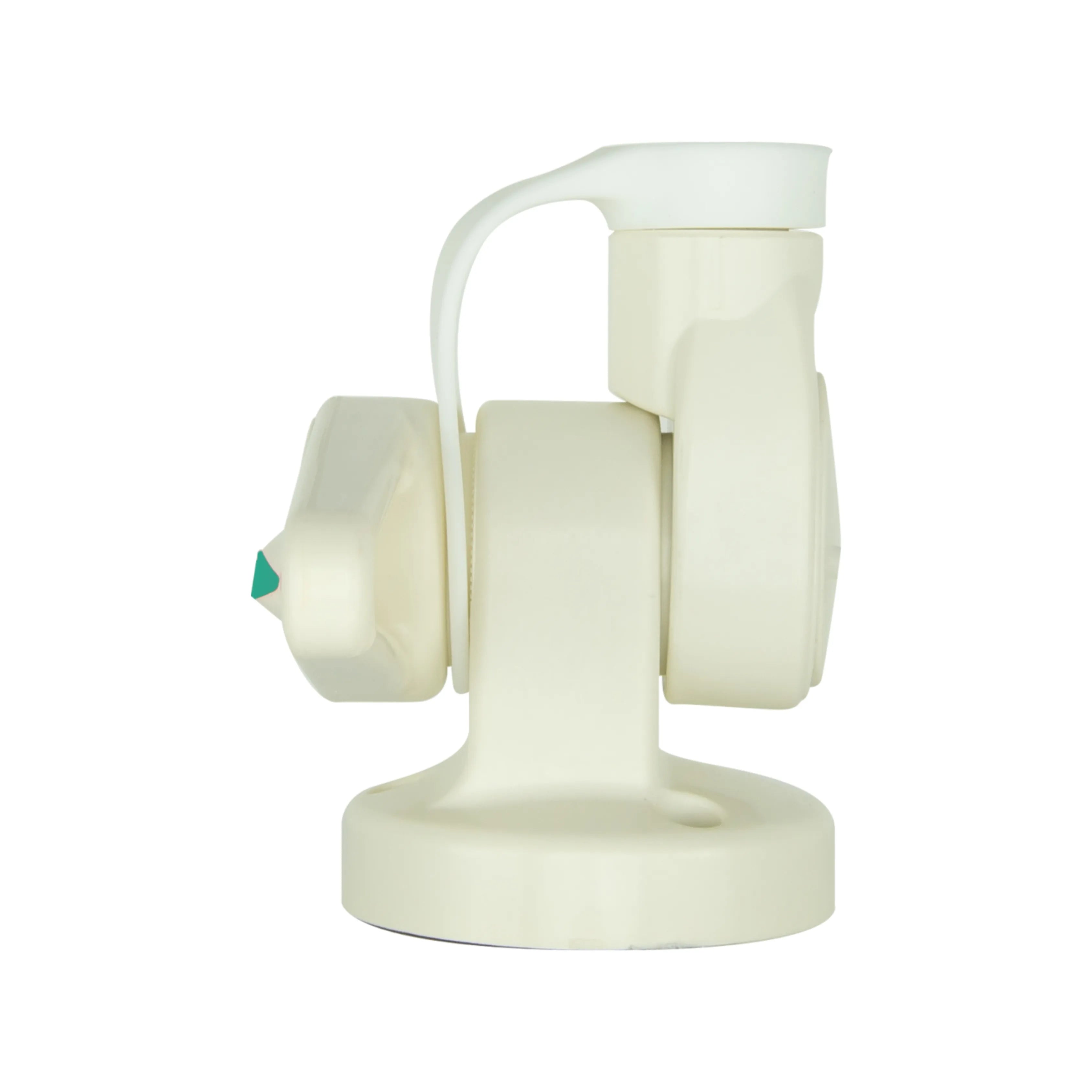 GME ABL015 White Single Swivel Round Antenna Base