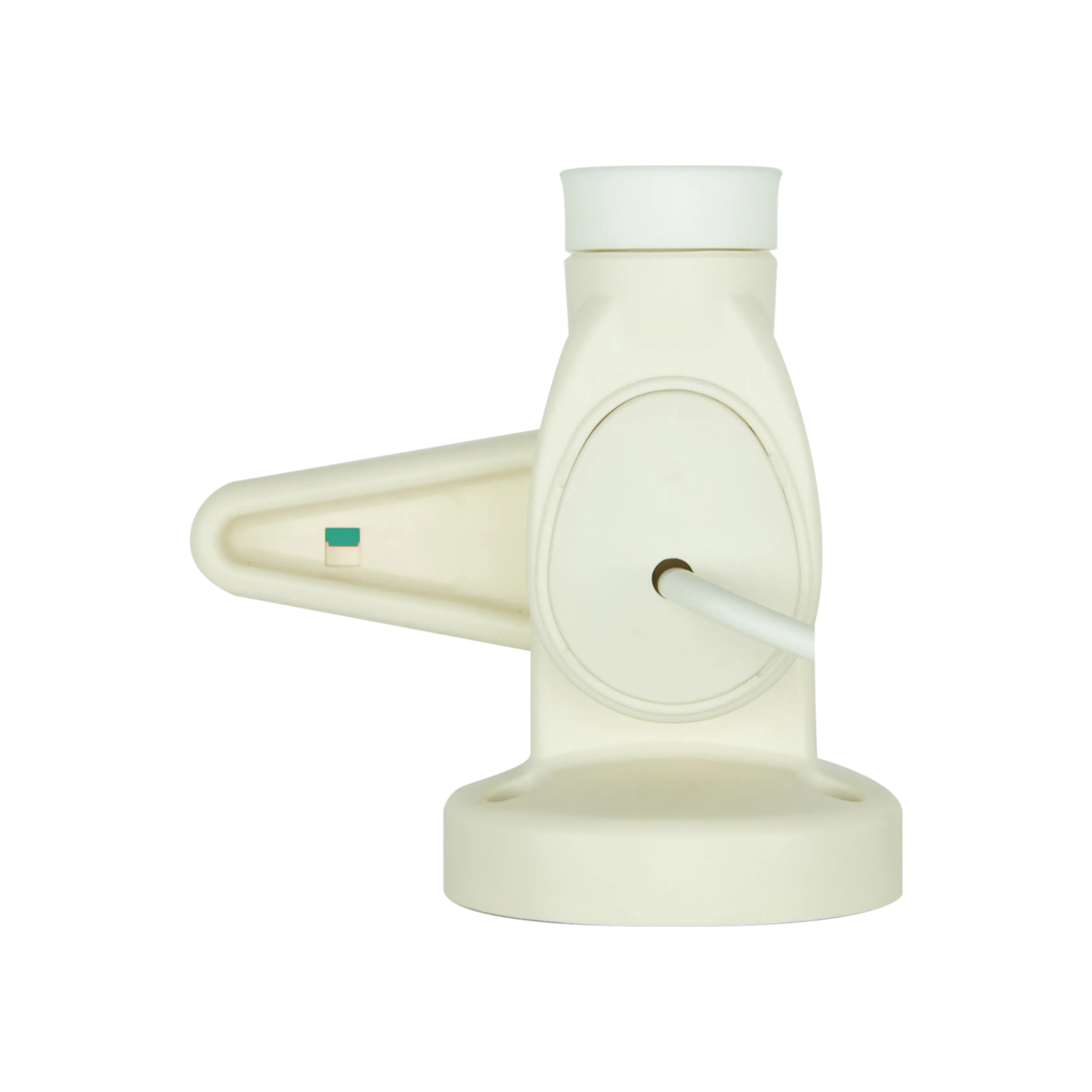 GME ABL015 White Single Swivel Round Antenna Base