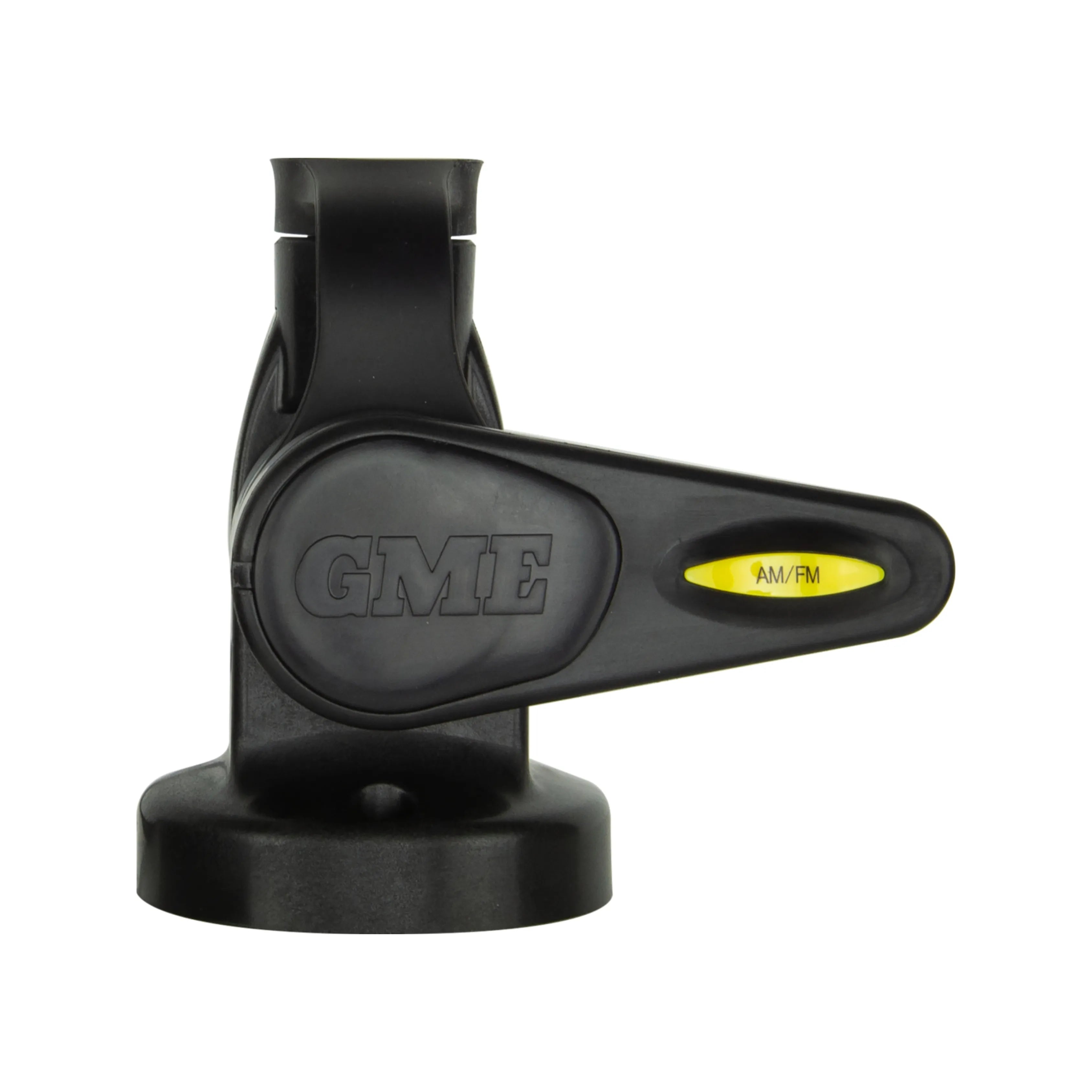 GME ABL015B Single Swivel Round Antenna Base Suit AW36XX Whips Black