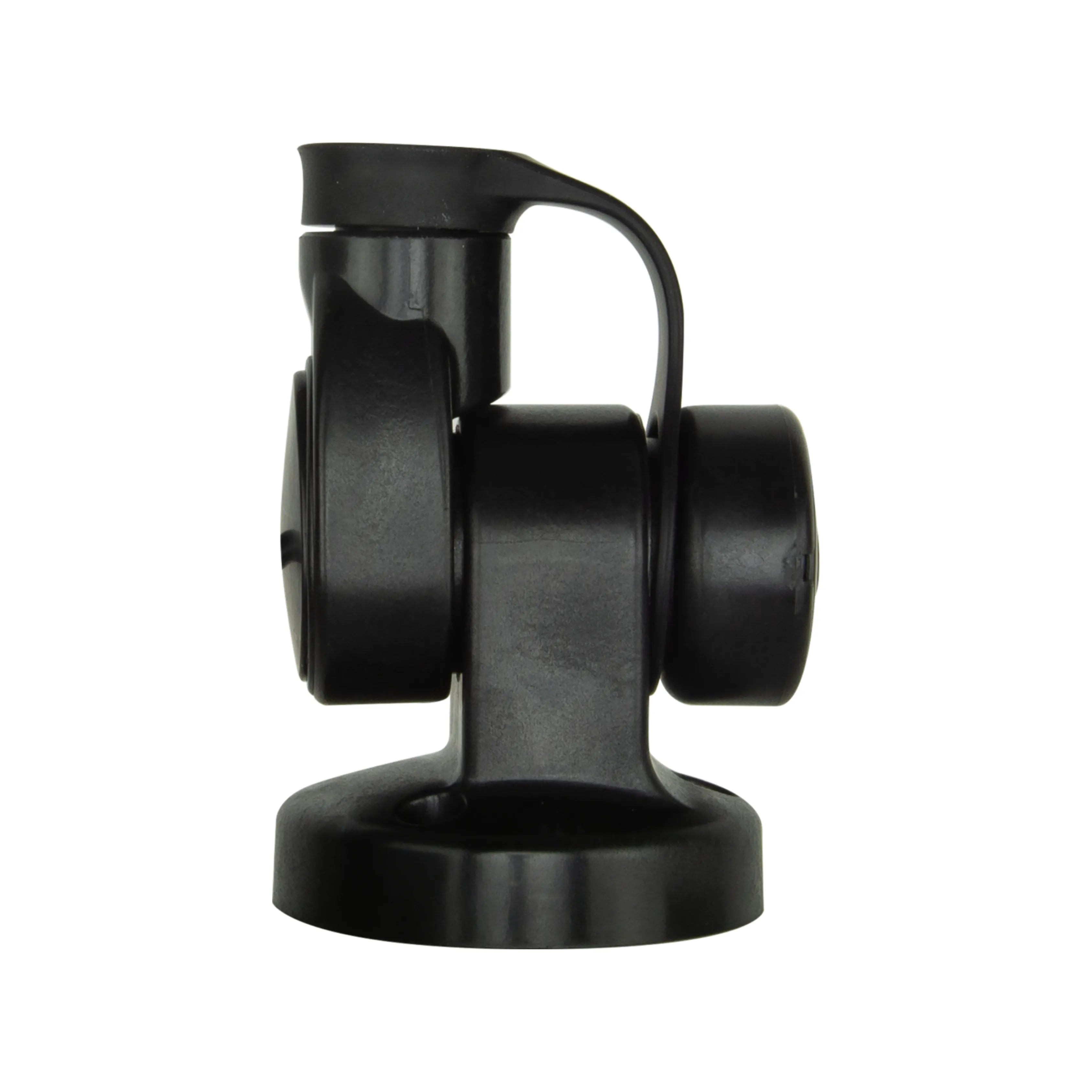GME ABL015B Single Swivel Round Antenna Base Suit AW36XX Whips Black