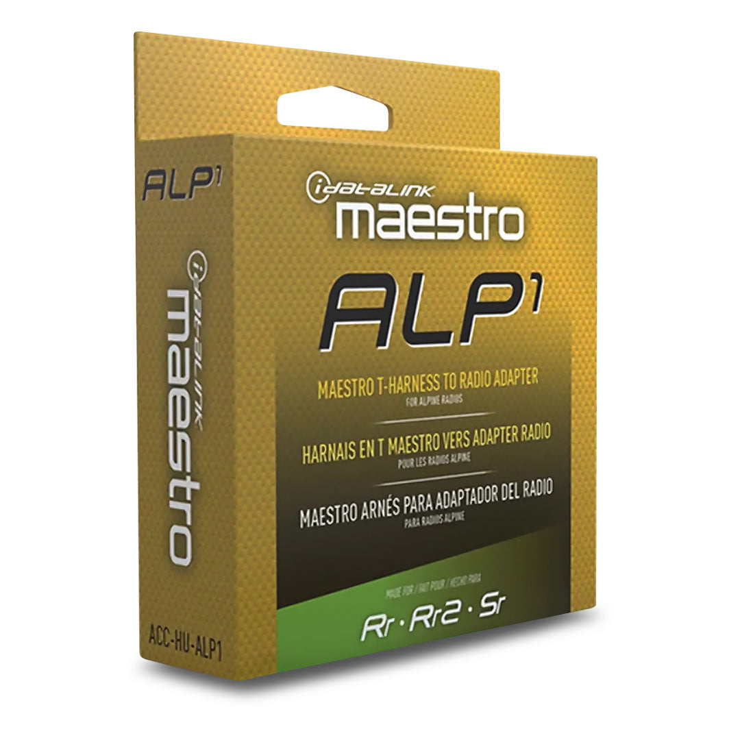 iDatalink Maestro ACC-HU-ALP1 Headunit Adapter Harness Suit Various Alpine Radios (ALP1)